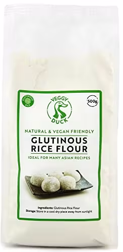 Veggy duck - farina di riso glutinoso (500g) | ideale per molte ricette asiatiche