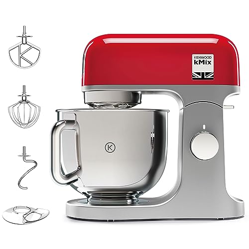 Robot patissier kenwood kmx750rd - rouge - 1000 w - 5 l