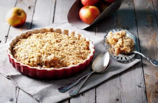 Crumble di Mele alla Cannella