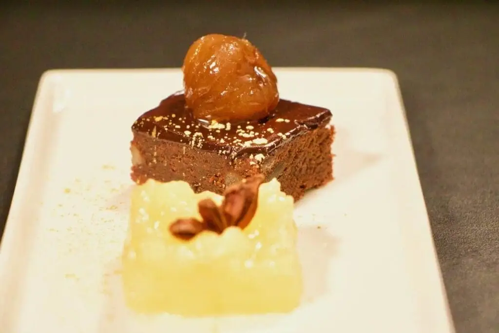 immagine dei brownies al cioccolato e marroni di biancolievito