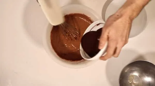 Immagine preparazione cake cioccolato e amarene biancolievito 4