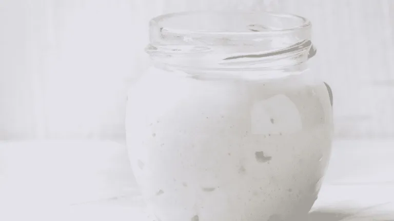 image of levain in a pot