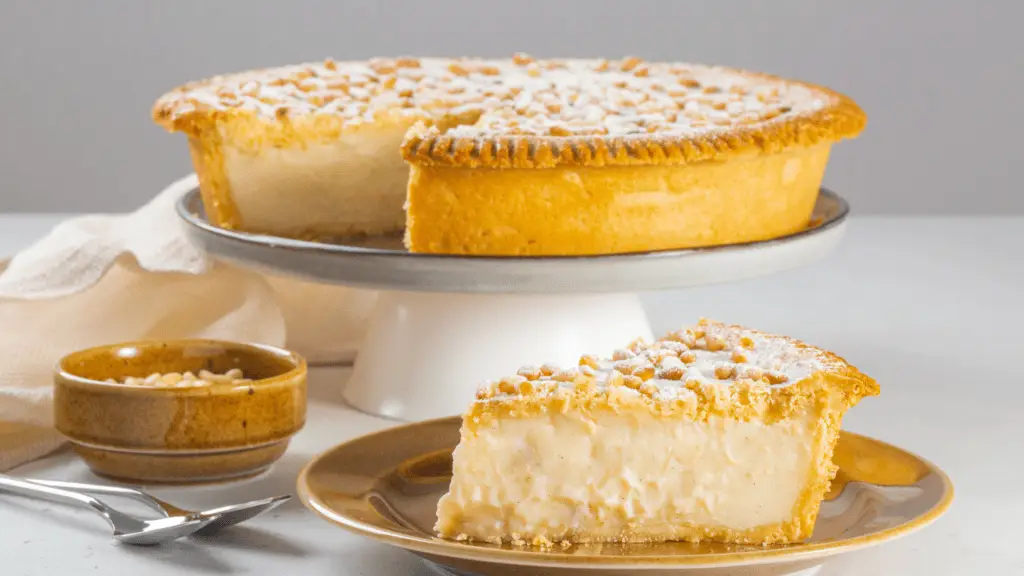 Immagine della crostata alla crema di biancolievito