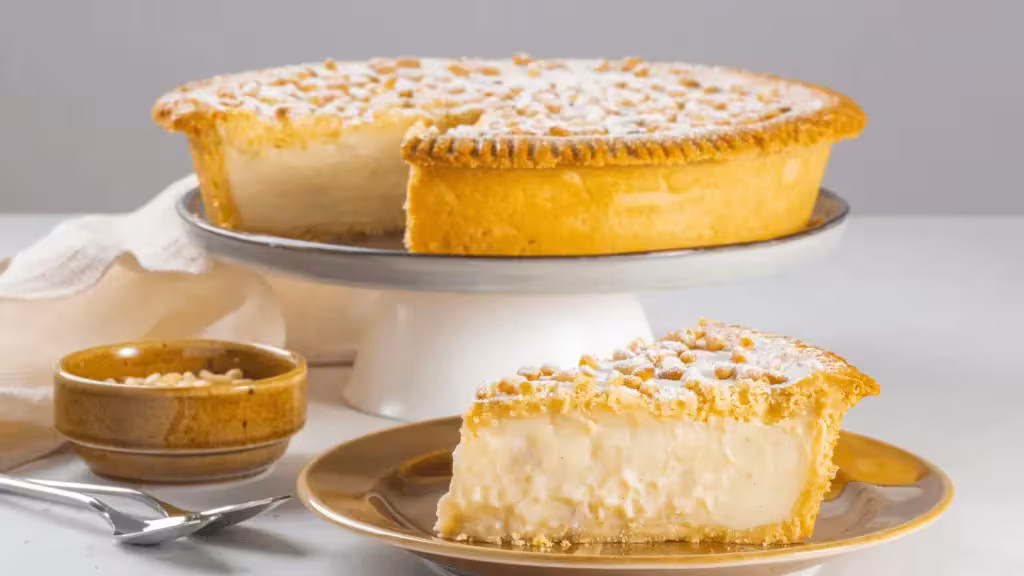 Immagine della crostata alla crema di biancolievito