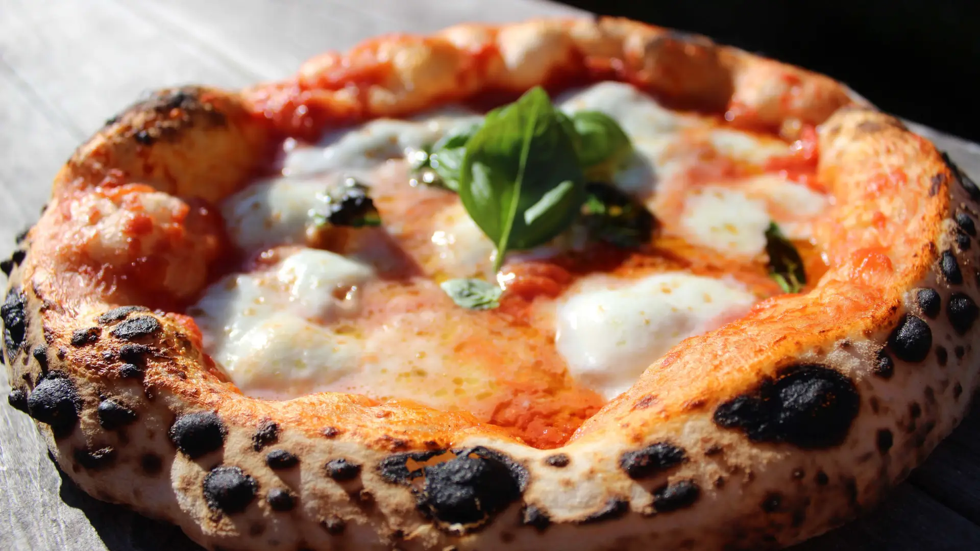 Immagine della pizza napoletana ad alta idratazione di Biancolievito