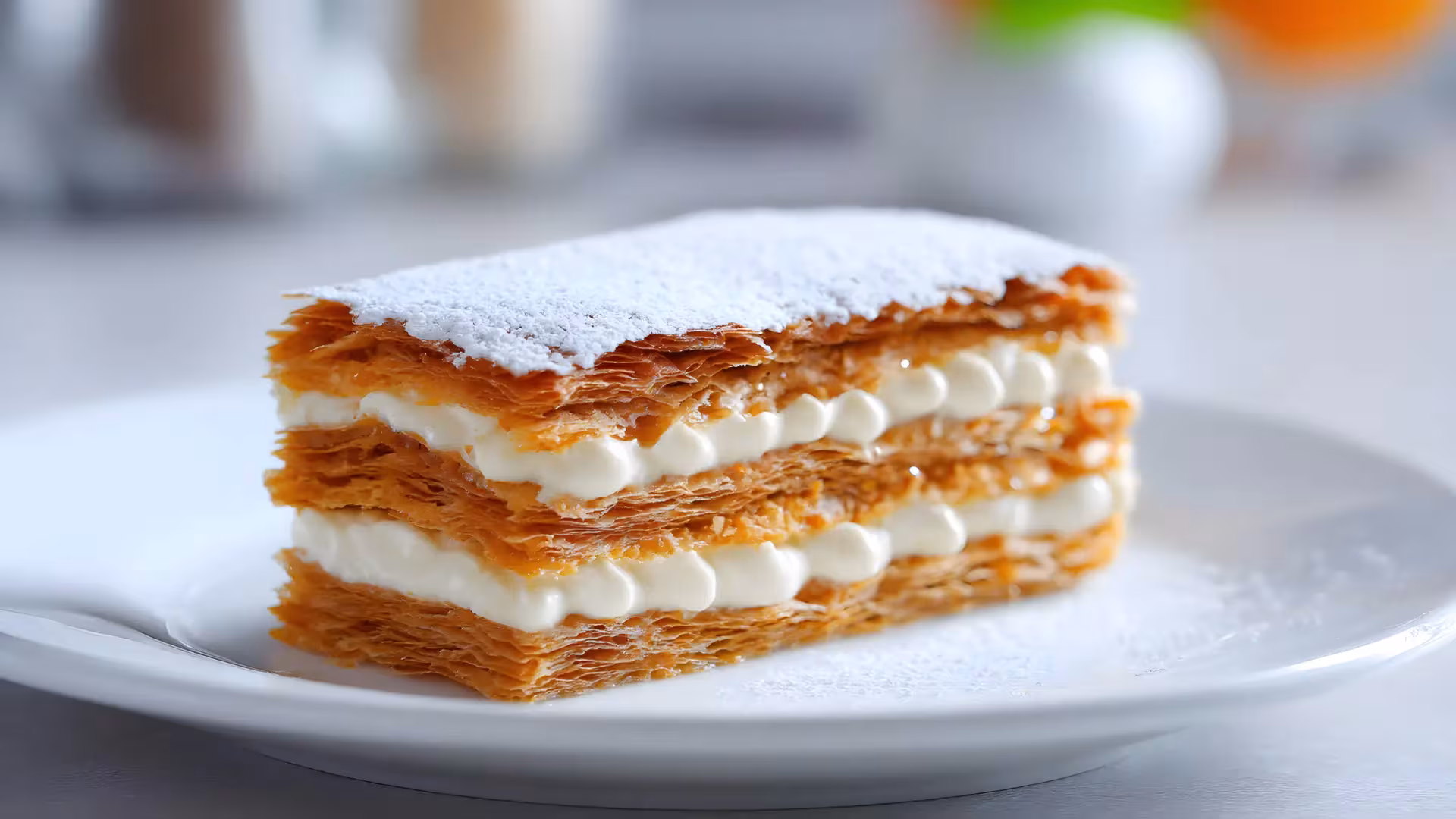 Pasta sfoglia alla nocciola. Dolce e croccante