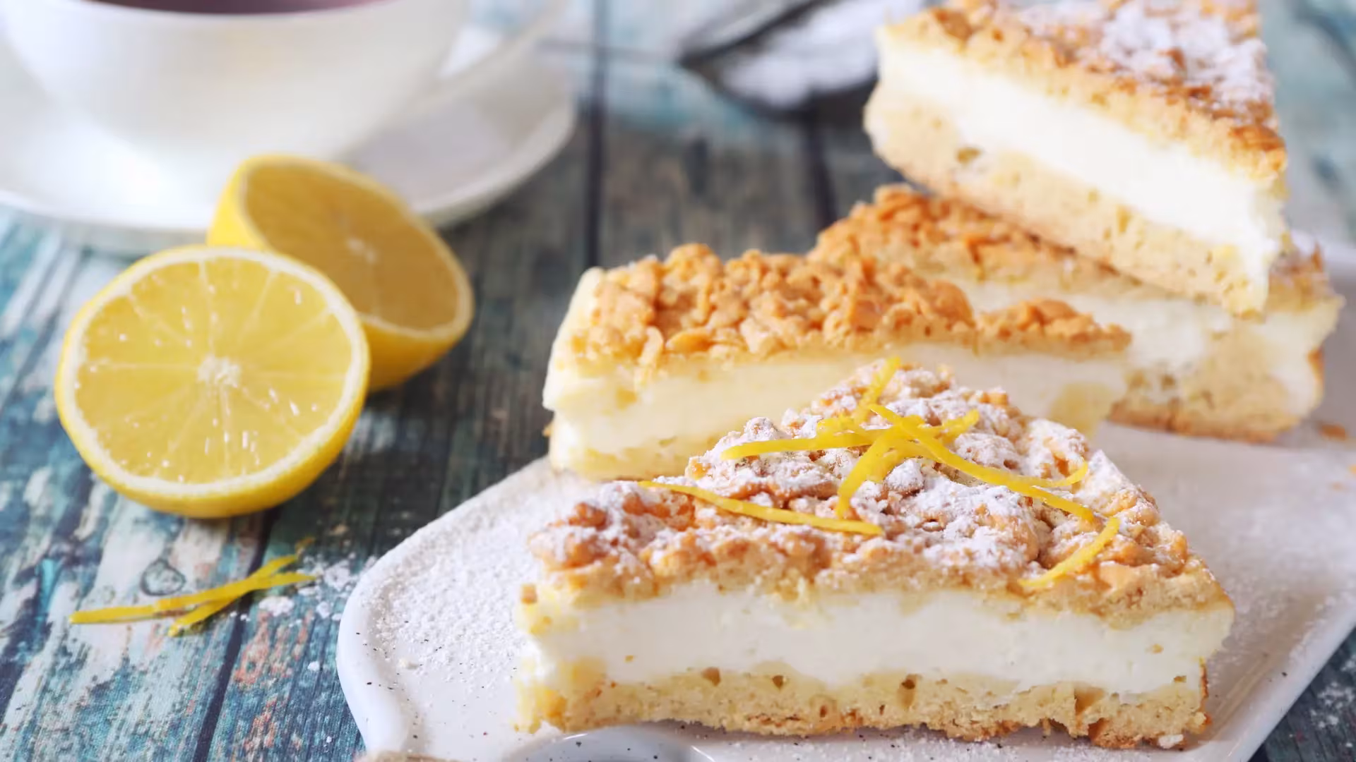 crostata di ricotta al rhum